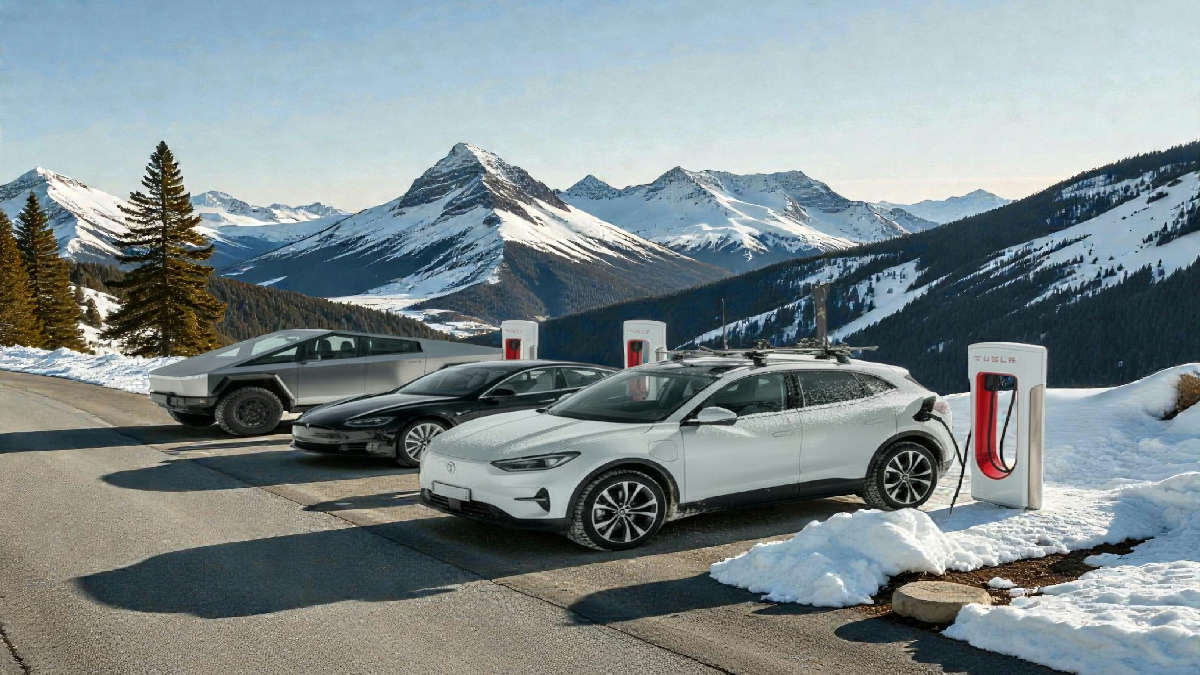 Ski en VE : où trouver les bornes de recharge ?