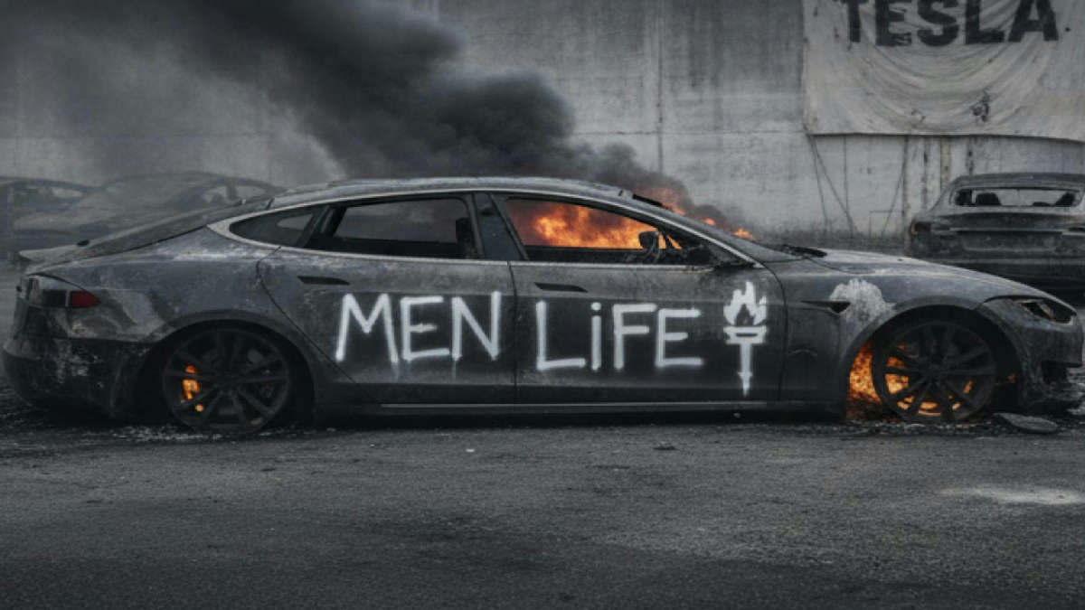 Bouches‑du‑Rhône : des Tesla incendiées revendiquées par Men Life