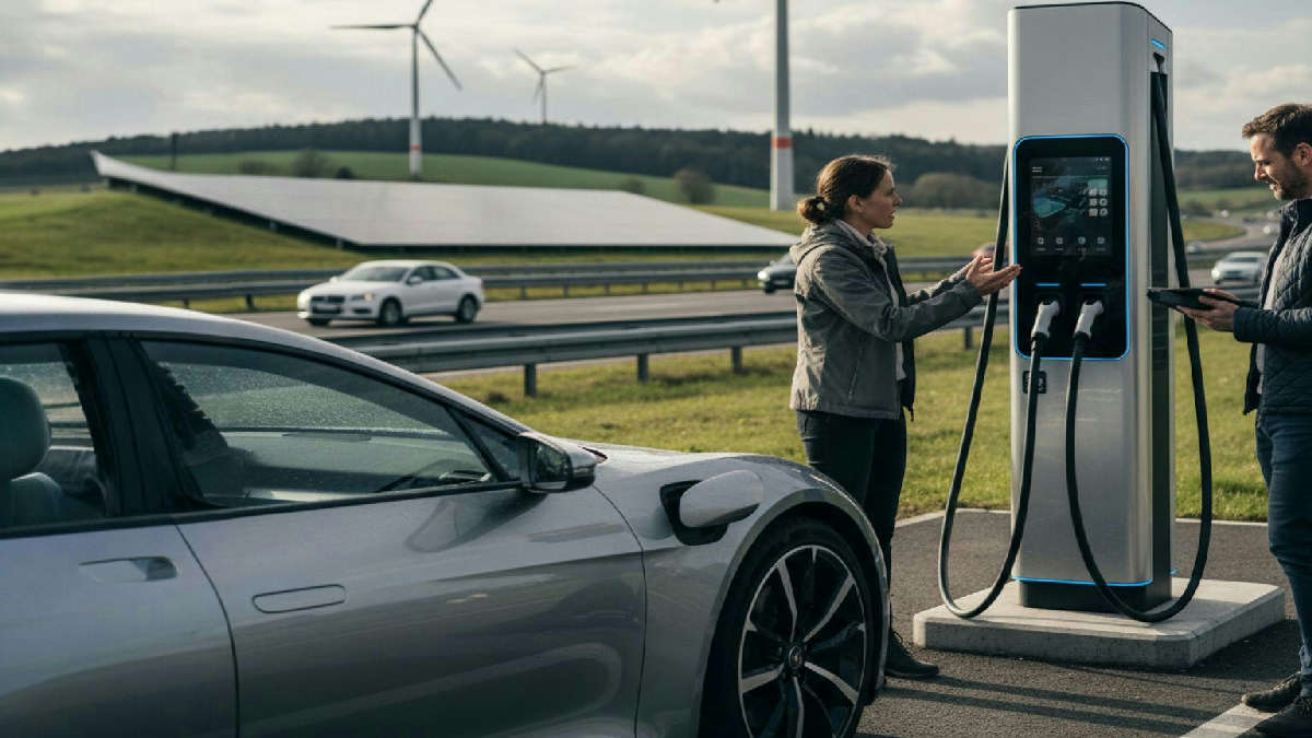 L'Allemagne, leader de la recharge VE ultra-rapide en Europe ?